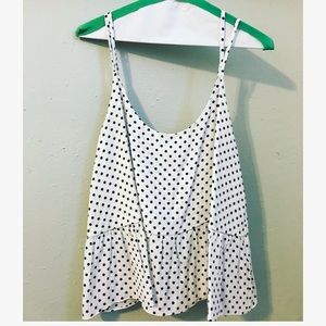 Top shop Polka Dot blouse